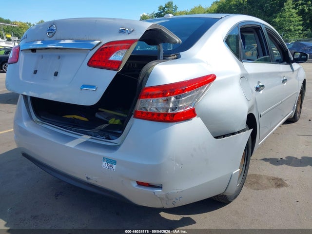 2013 Nissan Sentra Sv მანქანა იყიდება აუქციონზე, vin: 3N1AB7AP4DL634894, აუქციონის ნომერი: 46038176