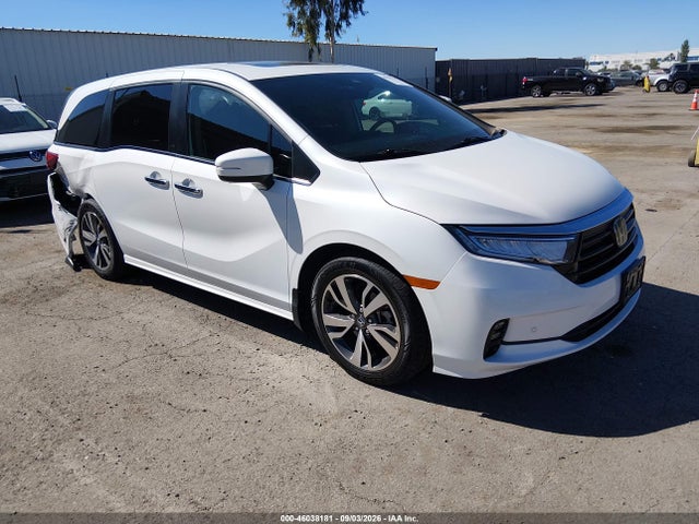 2023 Honda Odyssey Touring მანქანა იყიდება აუქციონზე, vin: 5FNRL6H85PB015889, აუქციონის ნომერი: 46038181