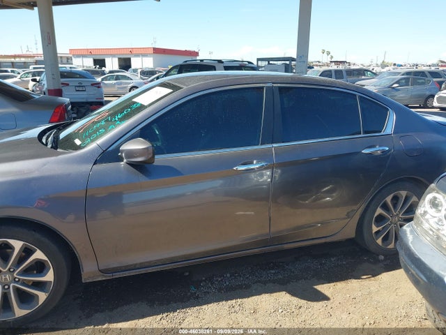 2015 Honda Accord Sport მანქანა იყიდება აუქციონზე, vin: 1HGCR2F50FA110987, აუქციონის ნომერი: 46038261