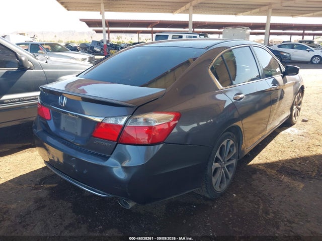 2015 Honda Accord Sport მანქანა იყიდება აუქციონზე, vin: 1HGCR2F50FA110987, აუქციონის ნომერი: 46038261