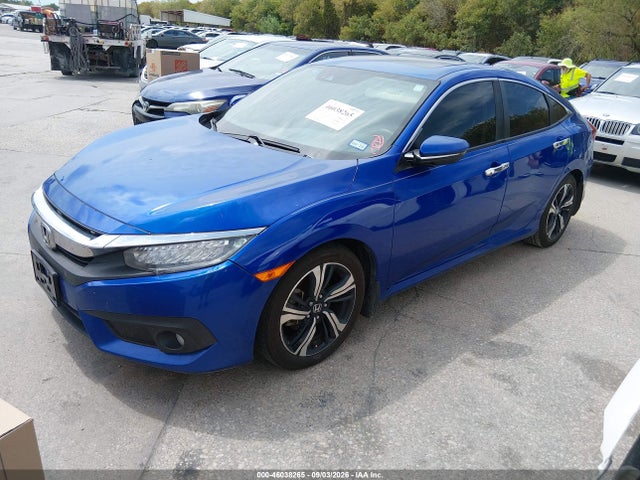 Honda Civic Touring 2018 JHMFC1F99JX021093 Image 2