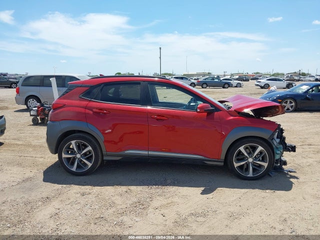 Aukcja sprzedaży 2019 Hyundai Kona Ultimate, vin: KM8K53A56KU359138, numer aukcji: 46038291