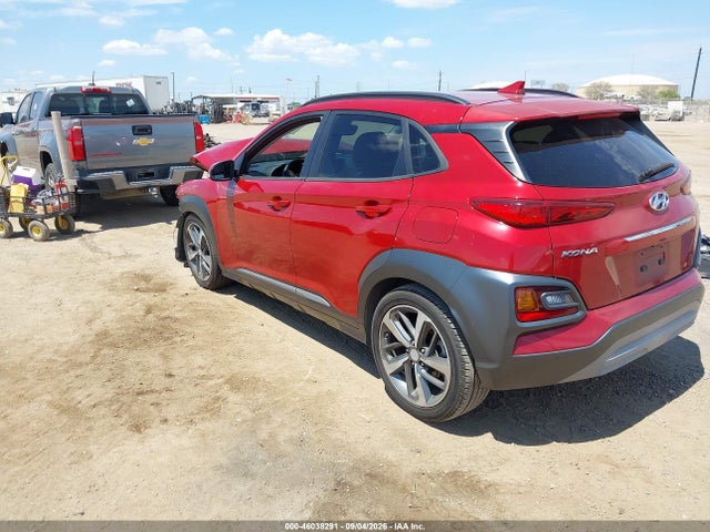 Aukcja sprzedaży 2019 Hyundai Kona Ultimate, vin: KM8K53A56KU359138, numer aukcji: 46038291