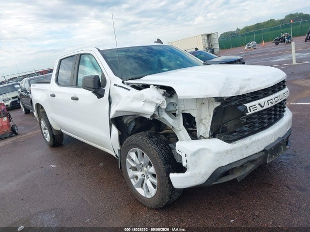 Продажа на аукционе авто 2021 Chevrolet Silverado 1500 4wd  Short Bed Custom, vin: 3GCPYBEK2MG341219, номер лота: 46038292