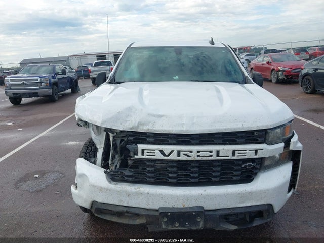 2021 Chevrolet Silverado 1500 4wd  Short Bed Custom მანქანა იყიდება აუქციონზე, vin: 3GCPYBEK2MG341219, აუქციონის ნომერი: 46038292