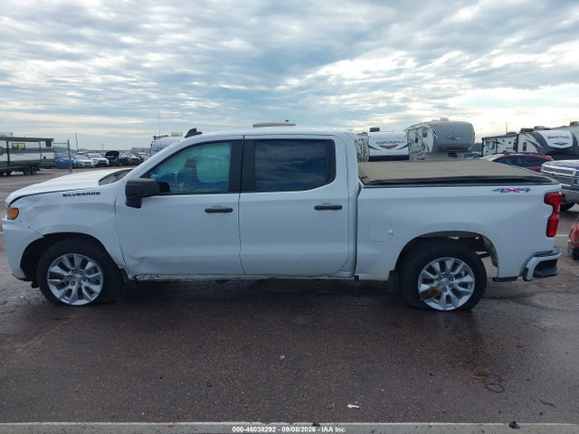 2021 Chevrolet Silverado 1500 4wd  Short Bed Custom მანქანა იყიდება აუქციონზე, vin: 3GCPYBEK2MG341219, აუქციონის ნომერი: 46038292