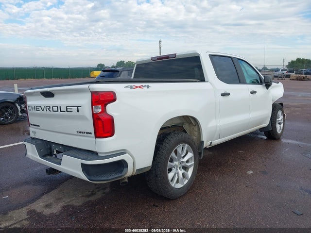 2021 Chevrolet Silverado 1500 4wd  Short Bed Custom მანქანა იყიდება აუქციონზე, vin: 3GCPYBEK2MG341219, აუქციონის ნომერი: 46038292