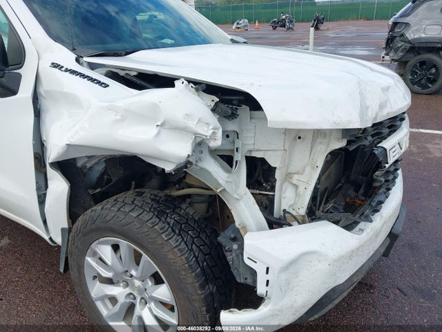 2021 Chevrolet Silverado 1500 4wd  Short Bed Custom მანქანა იყიდება აუქციონზე, vin: 3GCPYBEK2MG341219, აუქციონის ნომერი: 46038292