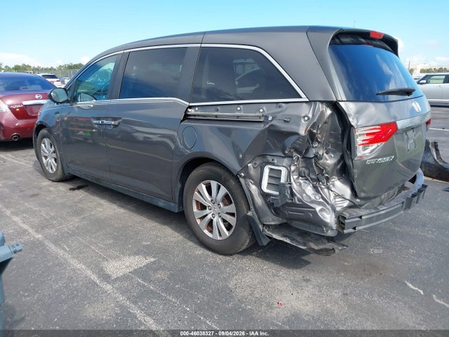 2016 Honda Odyssey Ex-l მანქანა იყიდება აუქციონზე, vin: 5FNRL5H61GB087231, აუქციონის ნომერი: 46038327