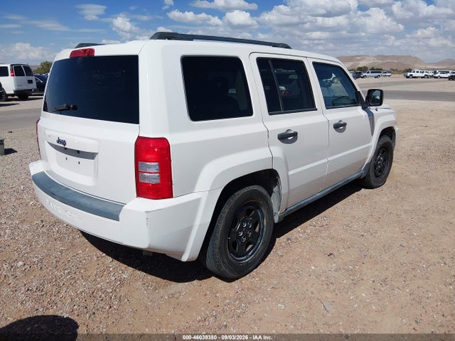 46038380 :رقم المزاد ، 1J8FT280X8D737365 vin ، 2008 Jeep Patriot Sport مزاد بيع