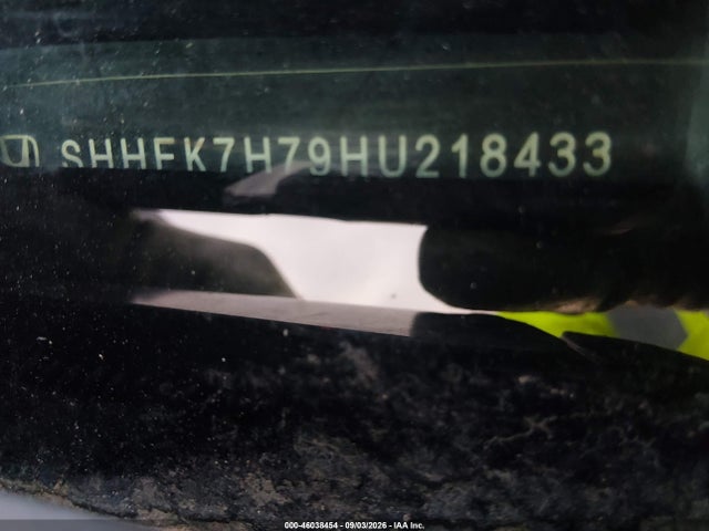 Продаж на аукціоні авто 2017 Honda Civic Ex-l, vin: SHHFK7H79HU218433, номер лоту: 46038454