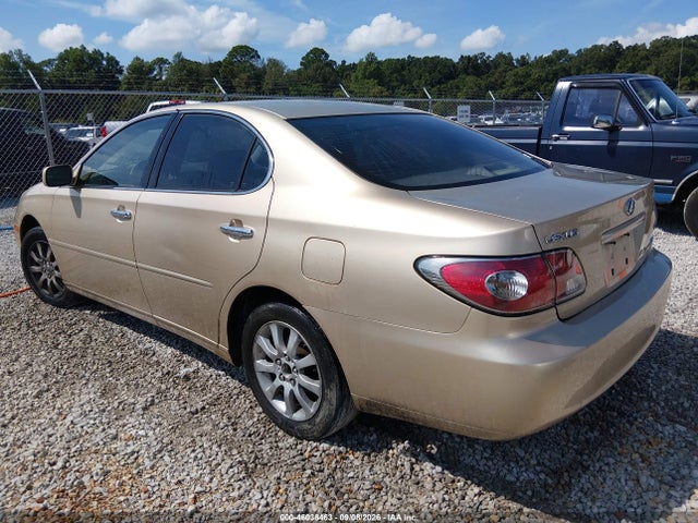 2004 Lexus Es 330 მანქანა იყიდება აუქციონზე, vin: JTHBA30G440003086, აუქციონის ნომერი: 46038463