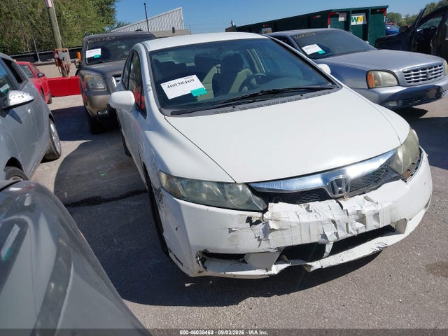 46038469 :رقم المزاد ، 19XFA16589E048074 vin ، 2009 Honda Civic Lx مزاد بيع