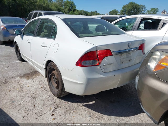 46038469 :رقم المزاد ، 19XFA16589E048074 vin ، 2009 Honda Civic Lx مزاد بيع