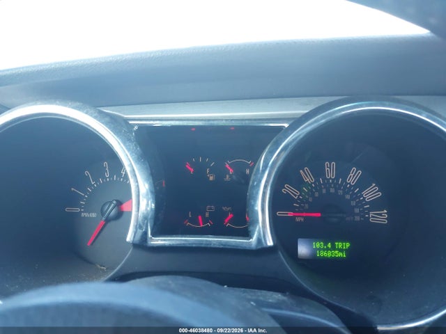 2006 Ford Mustang V6 მანქანა იყიდება აუქციონზე, vin: 1ZVFT84N465110340, აუქციონის ნომერი: 46038480
