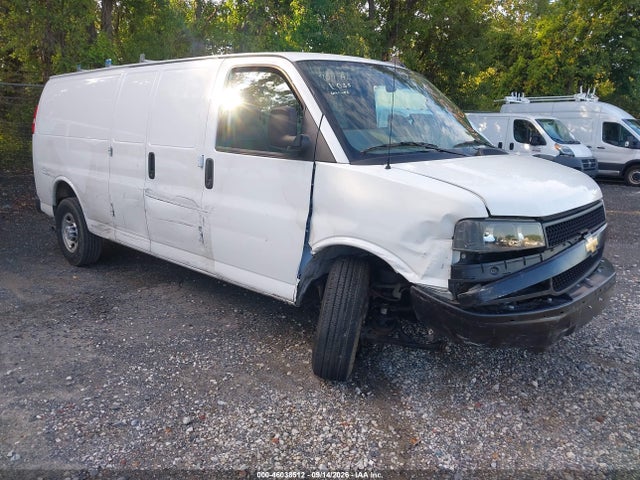 2024 Chevrolet Express Cargo Rwd 2500 Extended Wheelbase Wt მანქანა იყიდება აუქციონზე, vin: 1GCWGBFP8R1288086, აუქციონის ნომერი: 46038512