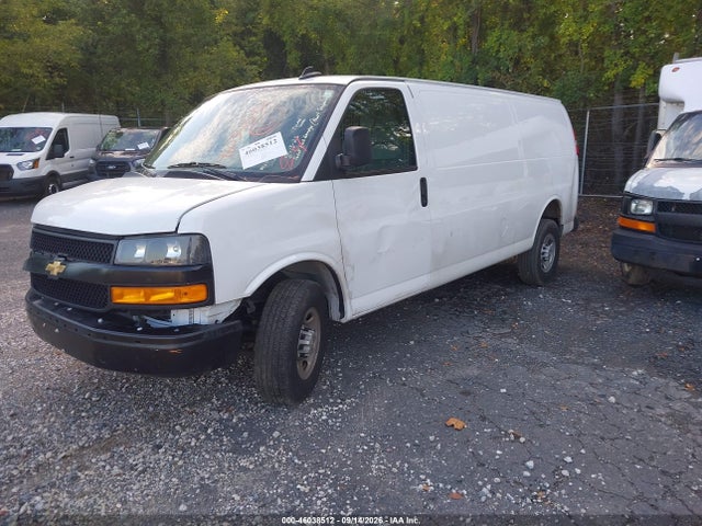 2024 Chevrolet Express Cargo Rwd 2500 Extended Wheelbase Wt მანქანა იყიდება აუქციონზე, vin: 1GCWGBFP8R1288086, აუქციონის ნომერი: 46038512