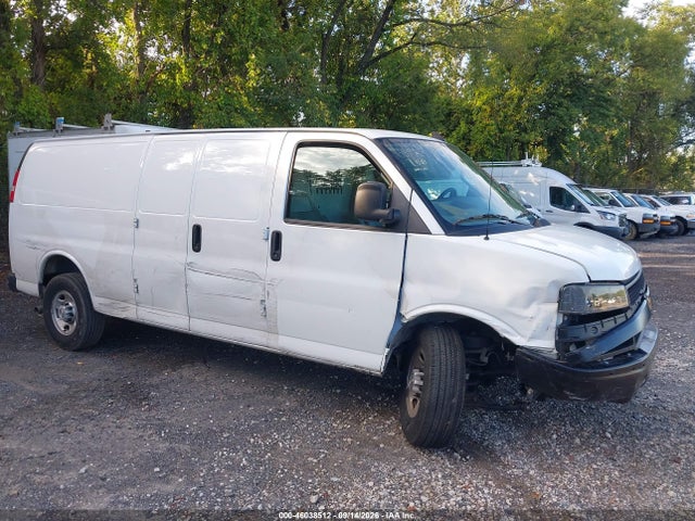 2024 Chevrolet Express Cargo Rwd 2500 Extended Wheelbase Wt მანქანა იყიდება აუქციონზე, vin: 1GCWGBFP8R1288086, აუქციონის ნომერი: 46038512