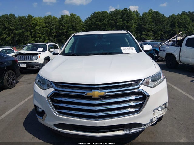 2018 Chevrolet Traverse High Country მანქანა იყიდება აუქციონზე, vin: 1GNEVKKW6JJ213462, აუქციონის ნომერი: 46038532