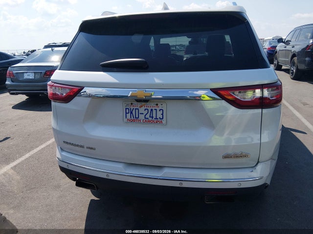 2018 Chevrolet Traverse High Country მანქანა იყიდება აუქციონზე, vin: 1GNEVKKW6JJ213462, აუქციონის ნომერი: 46038532