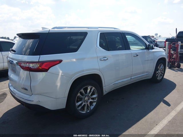 2018 Chevrolet Traverse High Country მანქანა იყიდება აუქციონზე, vin: 1GNEVKKW6JJ213462, აუქციონის ნომერი: 46038532