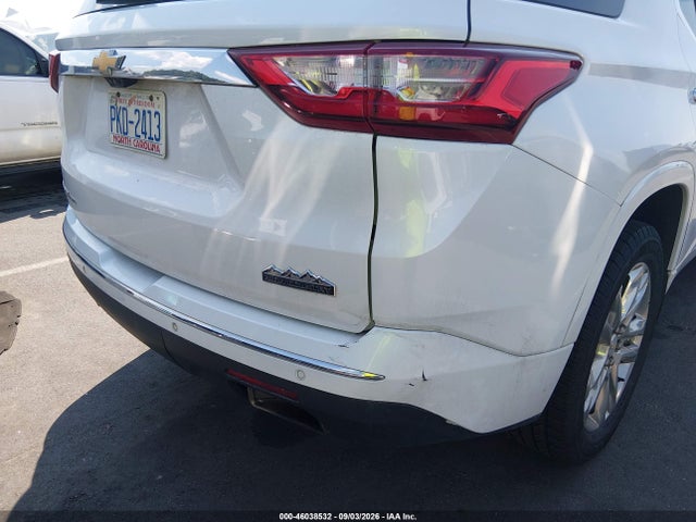 2018 Chevrolet Traverse High Country მანქანა იყიდება აუქციონზე, vin: 1GNEVKKW6JJ213462, აუქციონის ნომერი: 46038532