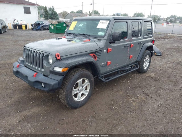 Продажа на аукционе авто 2019 Jeep Wrangler Unlimited Sport S 4x4, vin: 1C4HJXDN9KW683914, номер лота: 46038559