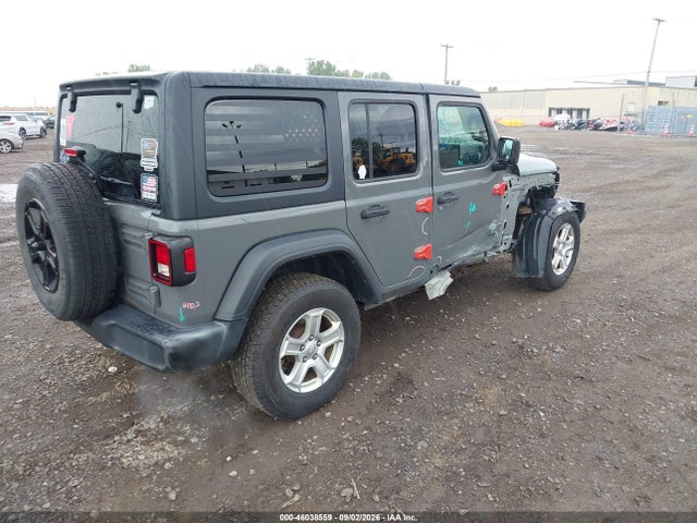Продажа на аукционе авто 2019 Jeep Wrangler Unlimited Sport S 4x4, vin: 1C4HJXDN9KW683914, номер лота: 46038559