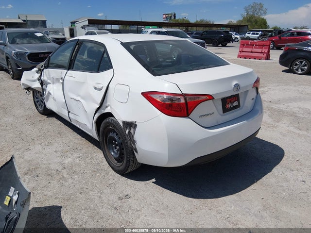 Продажа на аукционе авто 2018 Toyota Corolla Le, vin: 5YFBURHE3JP811347, номер лота: 46038579