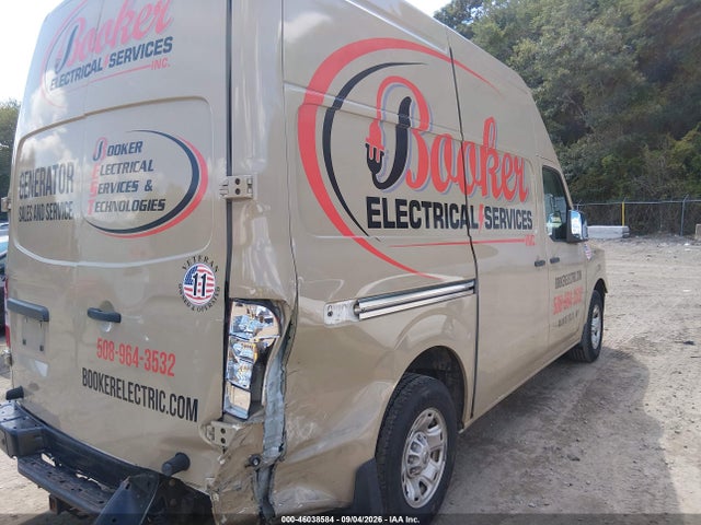 Продажа на аукционе авто 2020 Nissan Nv Cargo Nv2500 Hd Sv High Roof V8, vin: 1N6AF0LY5LN811477, номер лота: 46038584