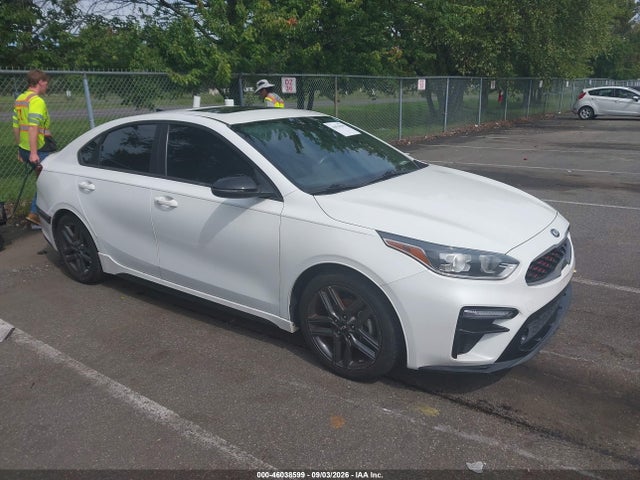 46038599 :رقم المزاد ، 3KPF34AD3ME281413 vin ، 2021 Kia Forte Gt-line مزاد بيع