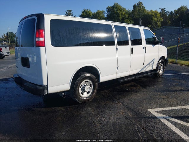 Aukcja sprzedaży 2020 Chevrolet Express Passenger Rwd 3500 Extended Wheelbase Ls, vin: 1GAZGNFP1L1259138, numer aukcji: 46038628