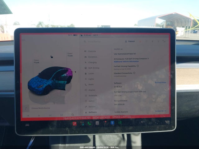 7SAYGAEEXPF666791 Tesla Model Y Awd/long Range Dual Motor All-wheel Drive