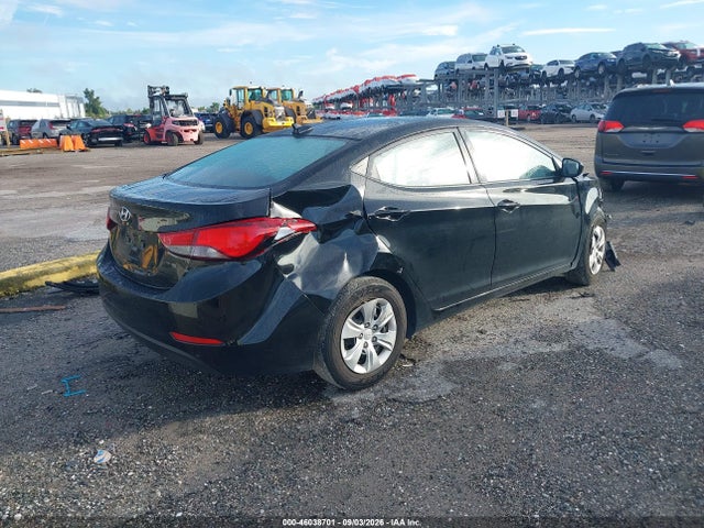 Продажа на аукционе авто 2016 Hyundai Elantra Se, vin: 5NPDH4AE6GH761303, номер лота: 46038701