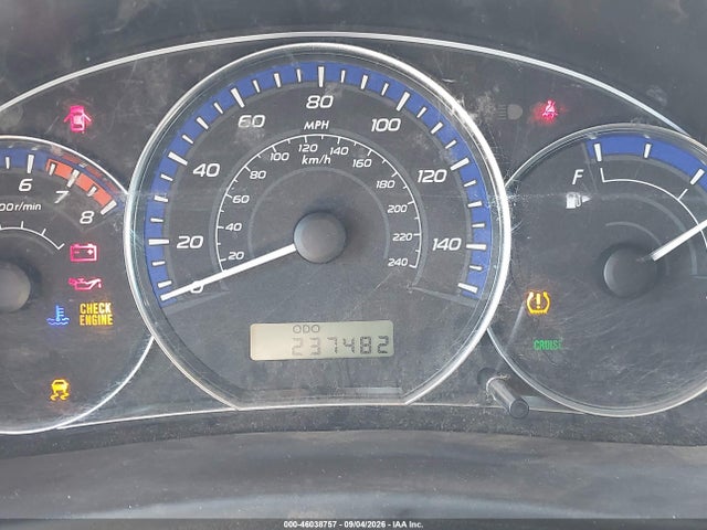 2011 Subaru Forester 2.5x მანქანა იყიდება აუქციონზე, vin: JF2SHAAC1BG742158, აუქციონის ნომერი: 46038757