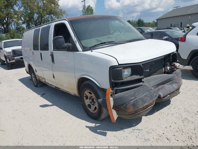 2003 Chevrolet Express მანქანა იყიდება აუქციონზე, vin: 1GCFG15X531219293, აუქციონის ნომერი: 46038835