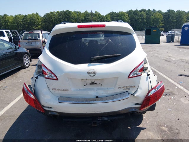 Продаж на аукціоні авто 2014 Nissan Murano Le, vin: JN8AZ1MW6EW501210, номер лоту: 46038868
