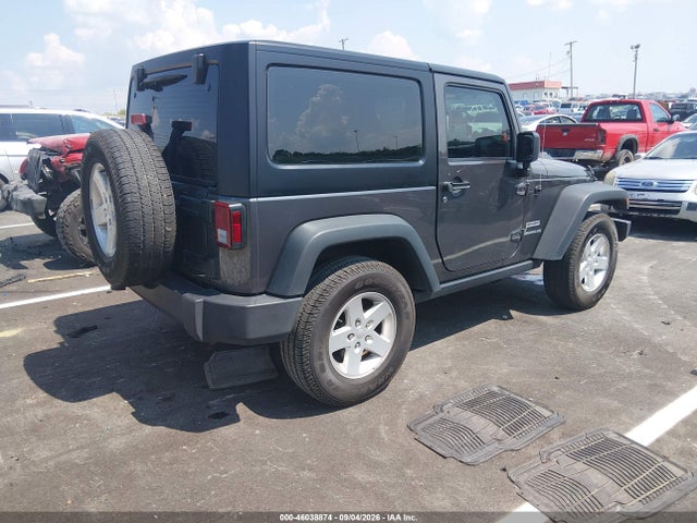 Aukcja sprzedaży 2016 Jeep Wrangler Sport, vin: 1C4AJWAGXGL151355, numer aukcji: 46038874