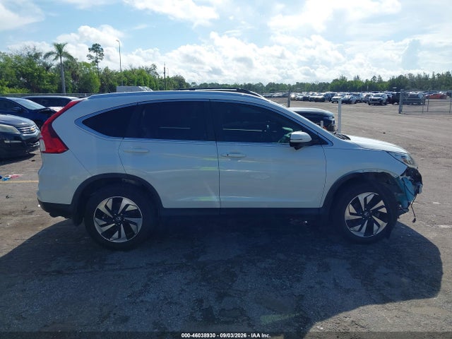 Продажа на аукционе авто 2015 Honda Cr-v Touring, vin: 5J6RM3H98FL016075, номер лота: 46038930