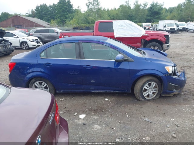 Aukcja sprzedaży 2013 Chevrolet Sonic Lt Auto, vin: 1G1JC5SG7D4255559, numer aukcji: 46038969