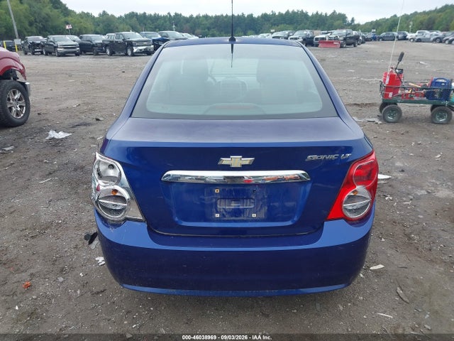 Aukcja sprzedaży 2013 Chevrolet Sonic Lt Auto, vin: 1G1JC5SG7D4255559, numer aukcji: 46038969