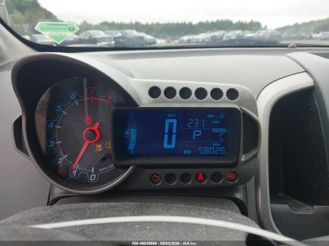 Aukcja sprzedaży 2013 Chevrolet Sonic Lt Auto, vin: 1G1JC5SG7D4255559, numer aukcji: 46038969