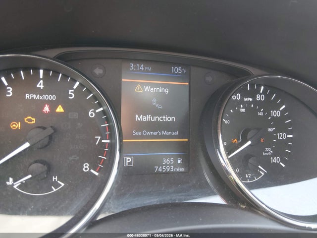 46038971 :رقم المزاد ، JN8AT2MV2LW105710 vin ، 2020 Nissan Rogue Sv Intelligent Awd مزاد بيع