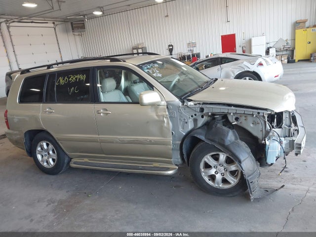 46038994 :رقم المزاد ، JTEGF21A430099163 vin ، 2003 Toyota Highlander Limited V6 مزاد بيع