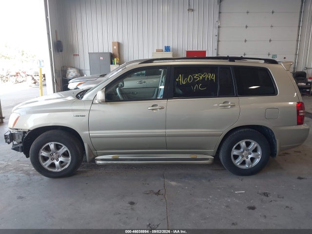 46038994 :رقم المزاد ، JTEGF21A430099163 vin ، 2003 Toyota Highlander Limited V6 مزاد بيع