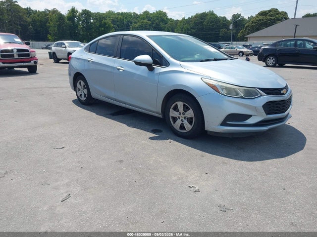 Продажа на аукционе авто 2017 Chevrolet Cruze Ls Auto, vin: 1G1BC5SM4H7160407, номер лота: 46039009