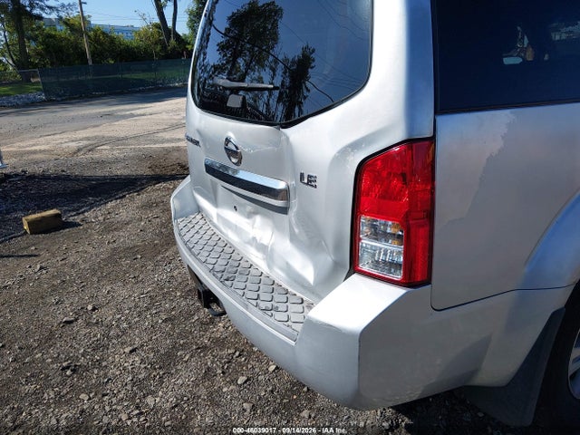 46039017 :رقم المزاد ، 5N1AR18B18C610968 vin ، 2008 Nissan Pathfinder Le مزاد بيع
