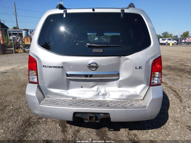 46039017 :رقم المزاد ، 5N1AR18B18C610968 vin ، 2008 Nissan Pathfinder Le مزاد بيع