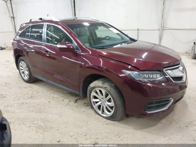 46039025 :رقم المزاد ، 5J8TB4H3XJL015538 vin ، 2018 Acura Rdx Acurawatch Plus Package مزاد بيع