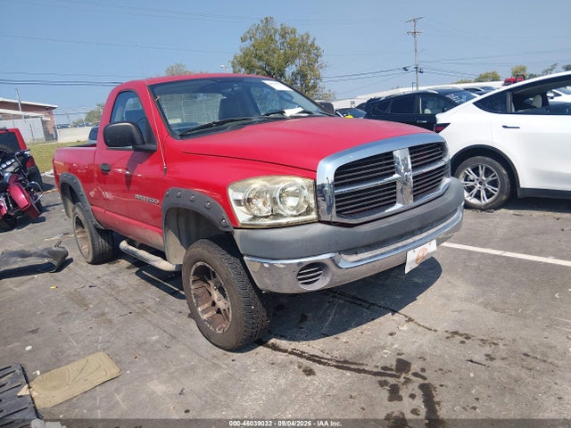 Продажа на аукционе авто 2007 Dodge Ram 1500 St, vin: 1D7HU16N47J604130, номер лота: 46039032